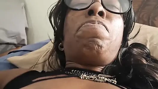 Eating Blue Nasty