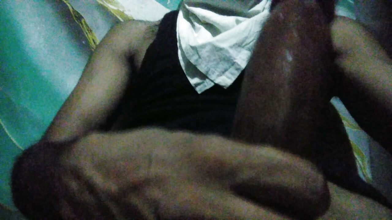 Indian Guy Stroking Big Cock Solo Full HD Male Handjob Video
