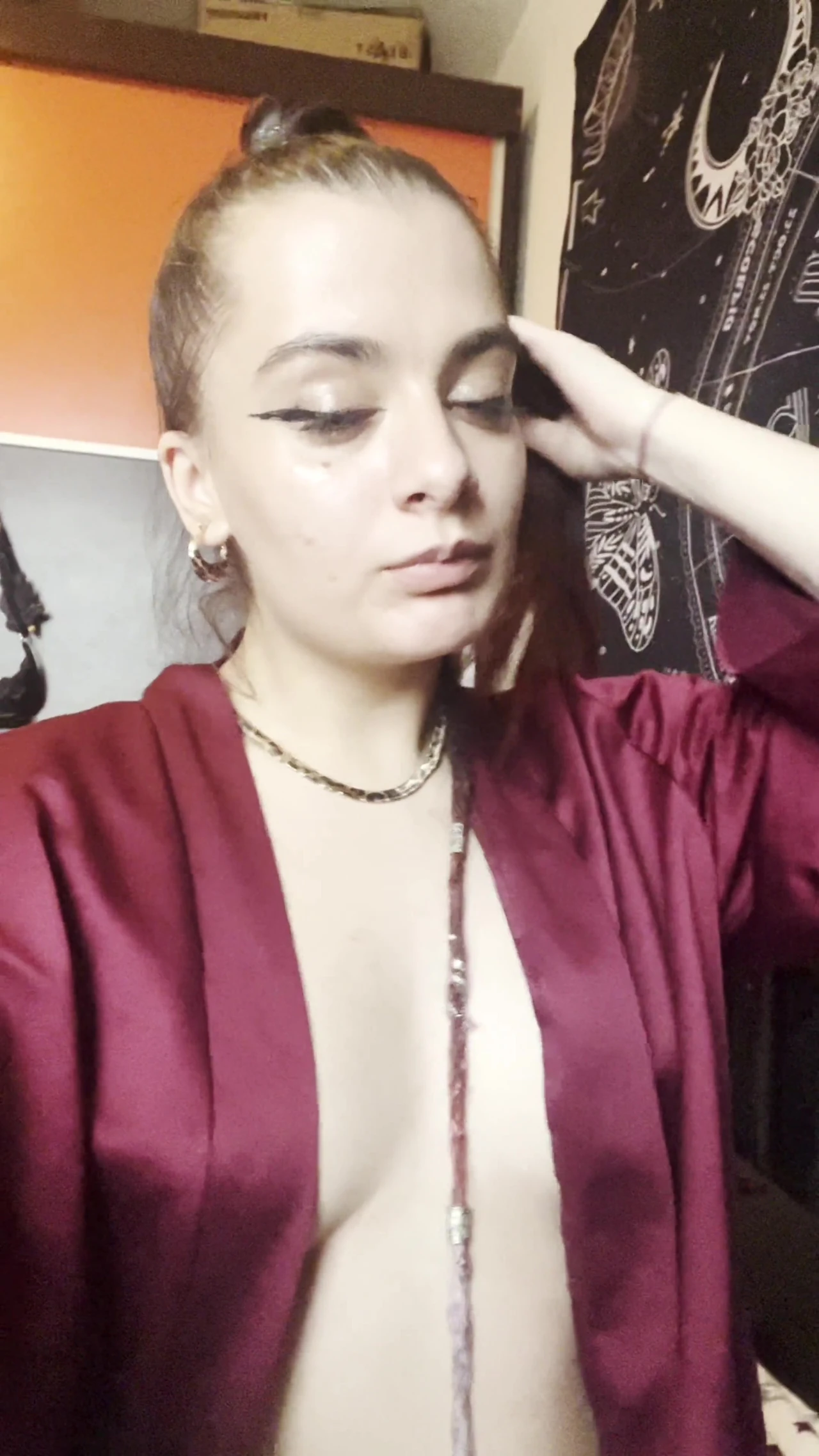 Kendimi tekrar boşalttım
