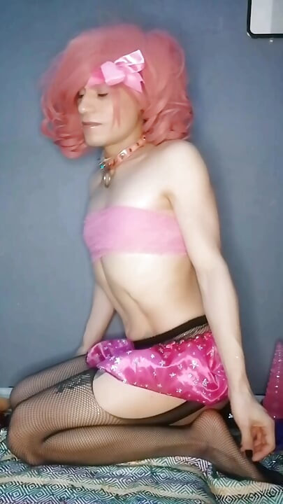 Sissy Hope seducting at webcam videochat session