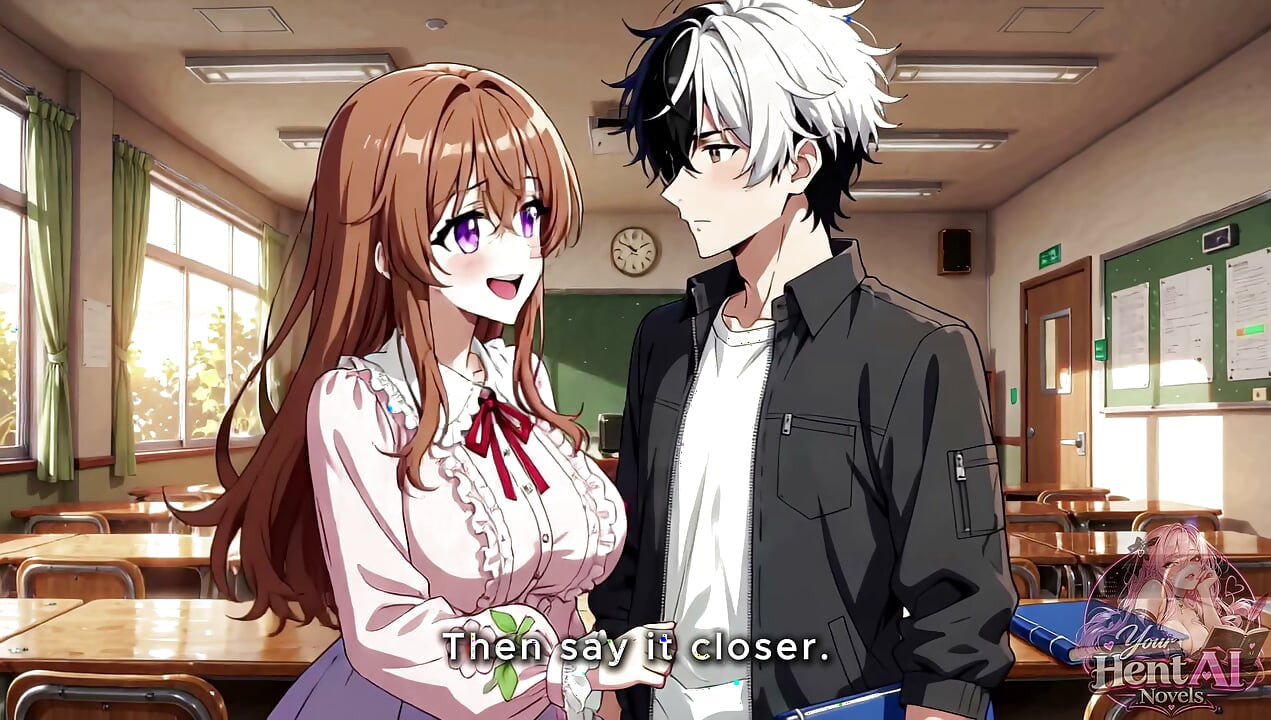 Bušna studentica jebe jako u učionici prije početka nastave (HENTAI)