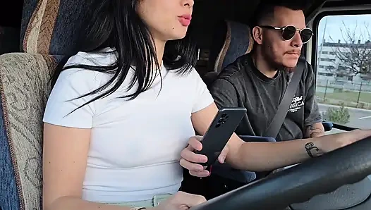 I picked up an UBER Client without a bra