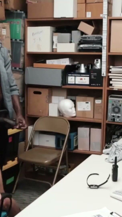 White perp IR barebacked with officers huge black dick | Clip 2
