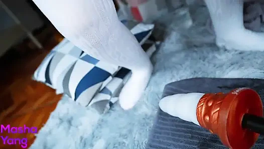 Sexmachine Holes Destroying with Big Dildos