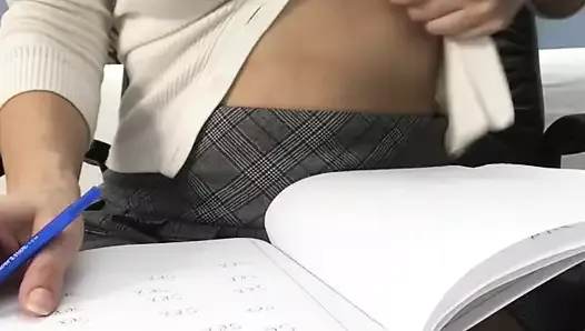 Sexy Latina in Teacher Role Play