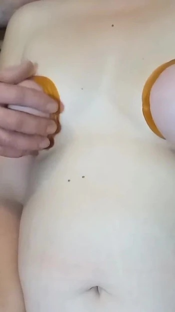 Must-see moment from "0021 Rubber on Tits"