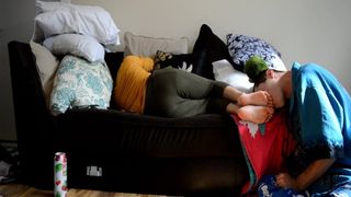 TSM - Dylan Rose has her feet worshiped while she relaxes