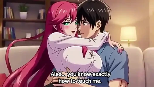 Kleines geheimnis von stiefmutter und stiefsohn allein zu hause