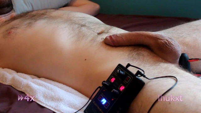 134 - E-Stim Load on Cum Rag - Rear Load #6