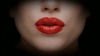 色情和音乐 - 性感的嘴唇