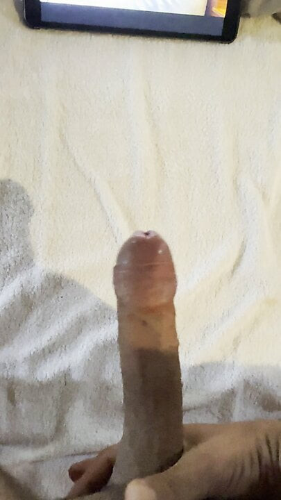 Jerking to a porn video