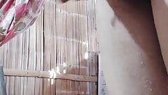 I GO INTO THE CABIN TO TOUCH MY COCK