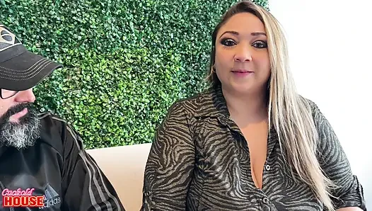 This Chubby Married Woman Is a Hottie Whose Cuckolded Husband Lets Other Men Have Sex with Her
