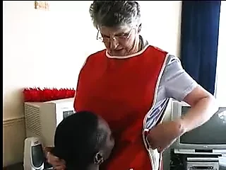 Granny Interracial