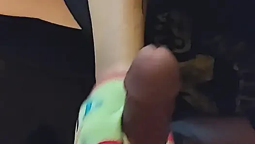 #2 Disney Sockjob Sock Footjob - Chip Sock Job - Cartoon Sock Handjob Cum