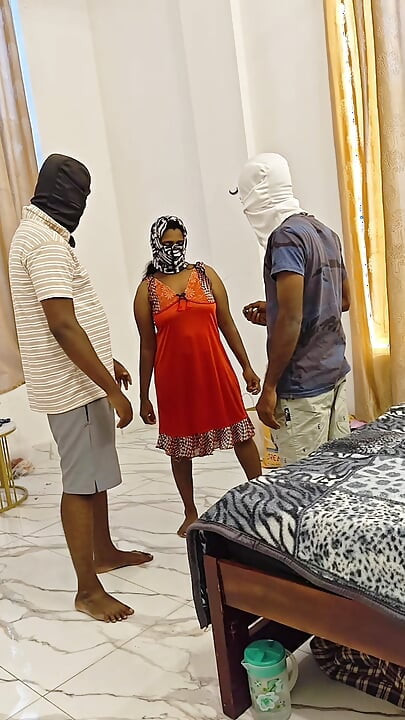 Vrienden van man trio