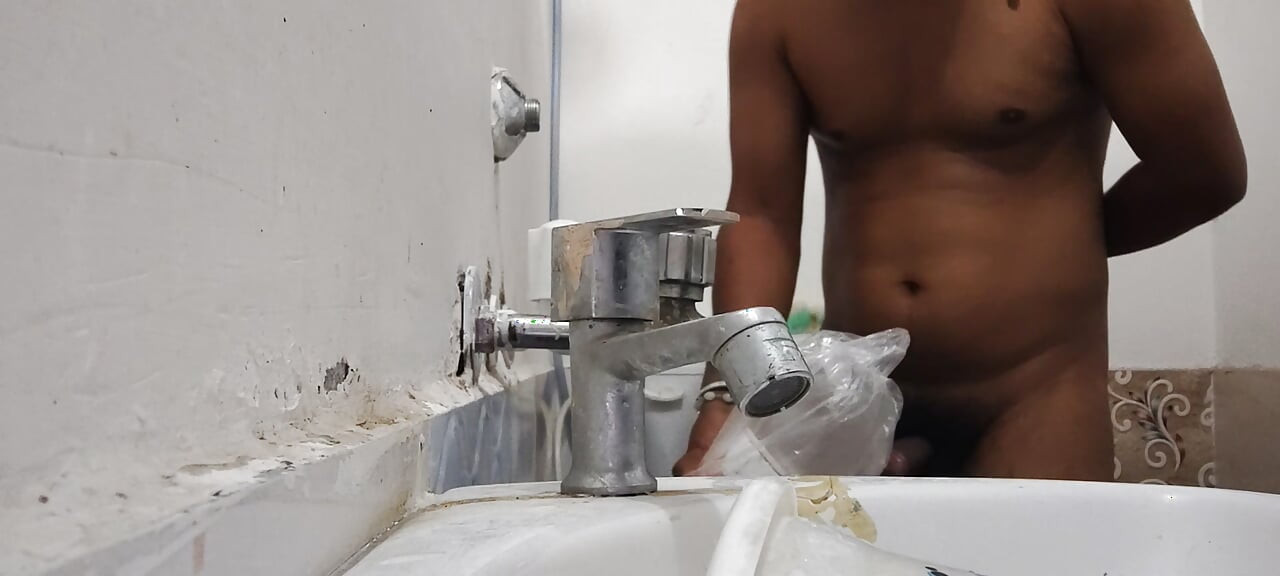 Handjob bathroom Twink Shares The Bed With Older Friend Of The now post