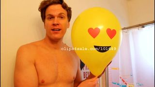 Fetiche por balão - kelly balões vídeo 1