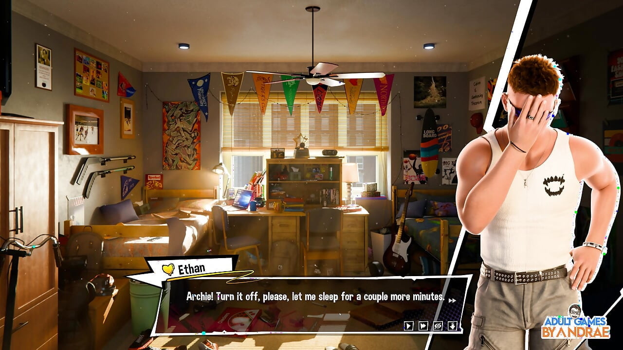 フレッシュマン:プロジェクトセックス ゲームプレイ パート1 – イーサンの最初の混沌とした夜の酒場