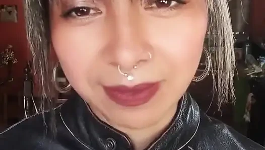 Inhale Slowly, Smoking Instructions in Leather.
