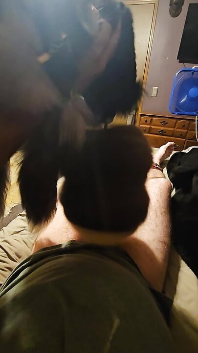 My fur cock cleaner in side in out multiple cum shots