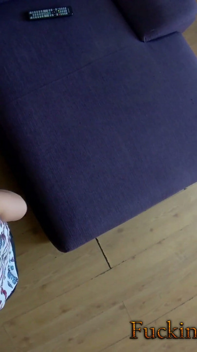 Blonde slut fucked rough in an intense threesome