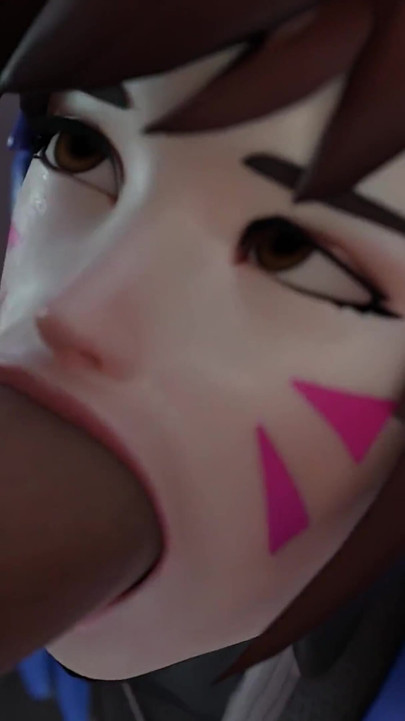 Сексуальная D.va просит использовать презерватив для большого хуя и интенсивный жесткий трах дикой наездницы - 3D Анимация Overwatch