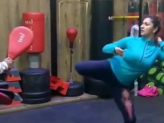 Pooja Laxmi Joshi Kicking Sexy Butt