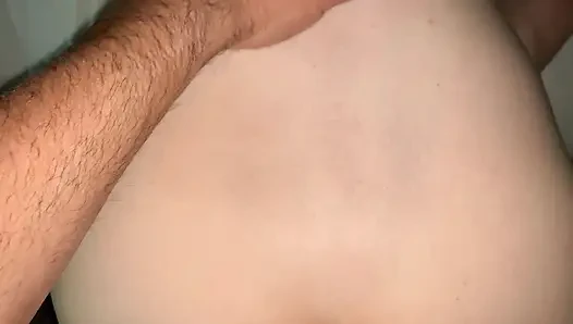 Daddy gives boy a load!