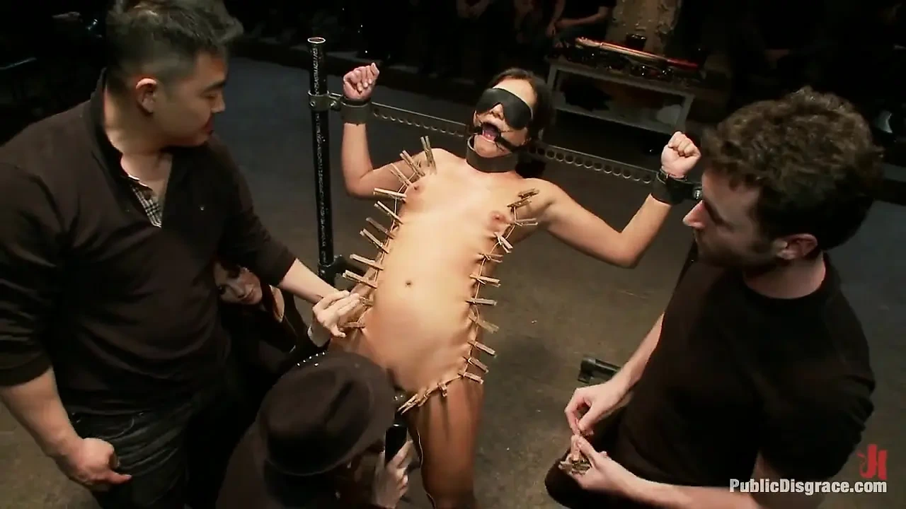 Pushed to the Limit with Uncontrollable Orgasms Made to Cum Over and Over by Strangers