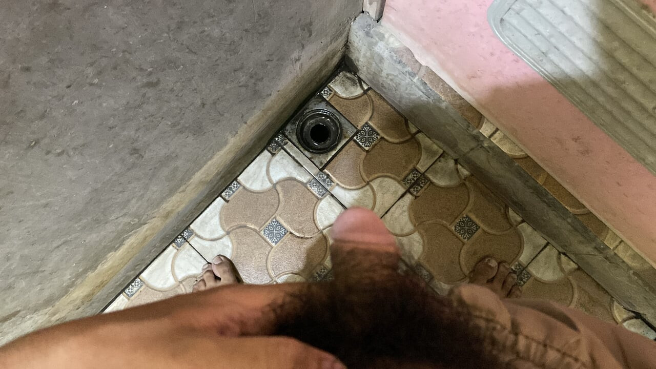 Caught Jerking Off in My Friend's Bathroom!
