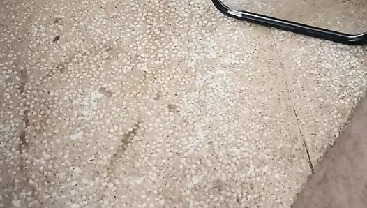 men land rabing in bathroom,  your lily, homemade