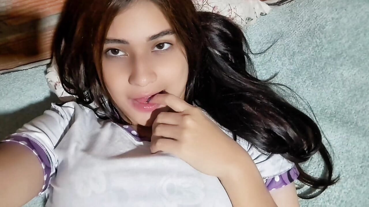 Young college girl gets caught sucking a huge cock