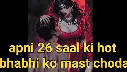 apni jawan bhabhi ko choda
