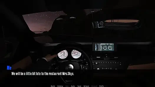 Işıklar loş: seksi orta yaşlı seksi kadın ile gün batımını izliyor bölüm 8