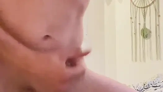 Morning Handjob and Cumshot on Cakes Part 2