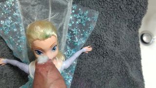 Elsa gefrorene Figur mit Tribut