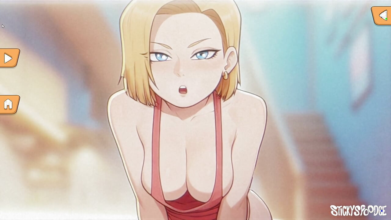 Android 18 गियर्स डीप - Android 18 की जोरदार लंड चुसाई