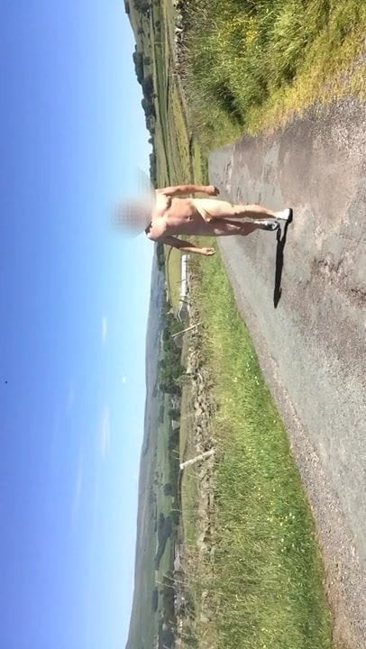 Naked outside 3