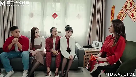 Md-0230-2 Family Reunion Dinner/6p Wife Swap Adultery New Year