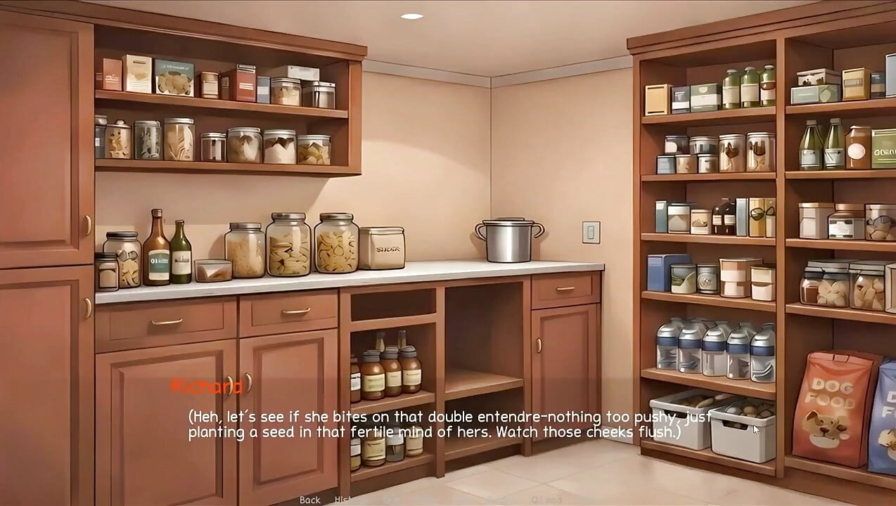 Grandpa Lesson Taboo Hentai Game Ep.2 Cum All Over His Grandson Wife Ass in the Pantry!