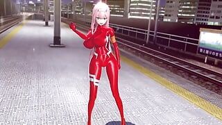 MMD R-18 Аниме-девушки, сексуальный танцующий клип 205