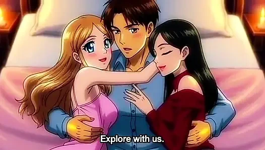 Мой сводный брат трахнул меня и мою подругу один дома