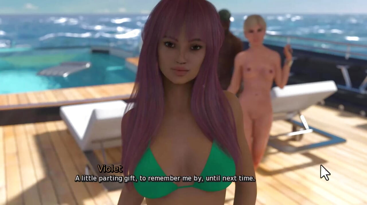 Lewd island s2 ep1, sendo fodida em um sonho.