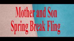 Mutter und Stiefsohn Spring Break Sex POV