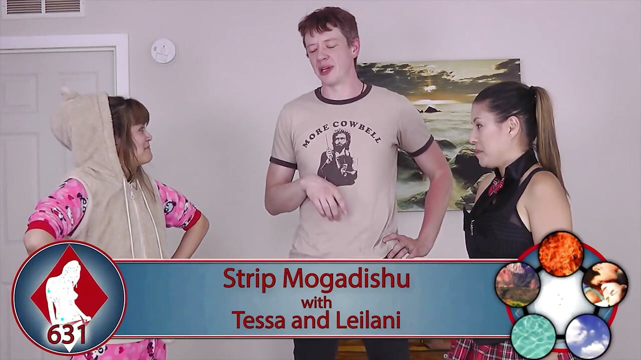 Η Tessa και η Leilani σε ένα Συναρπαστικό Παιχνίδι Strip Mogadishu