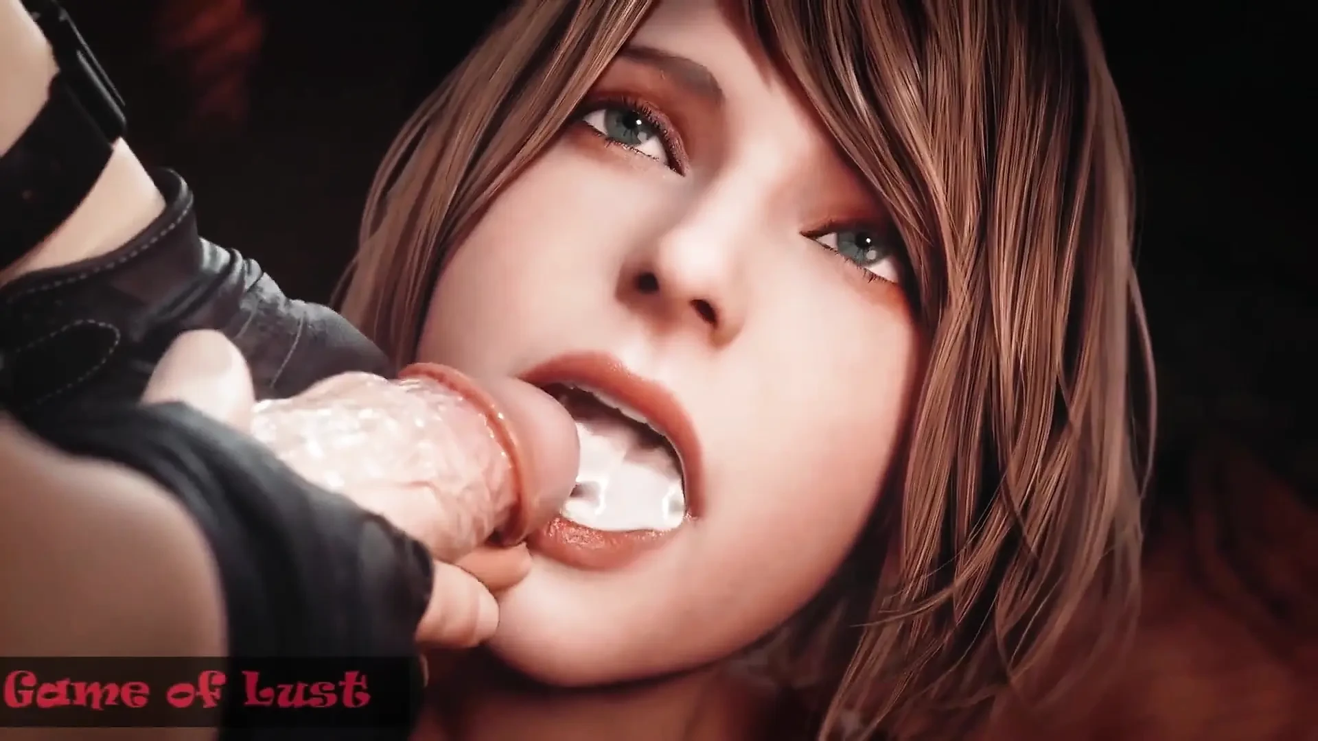 Hot 3D Girl Fuck From Behind and Cum in Mouth