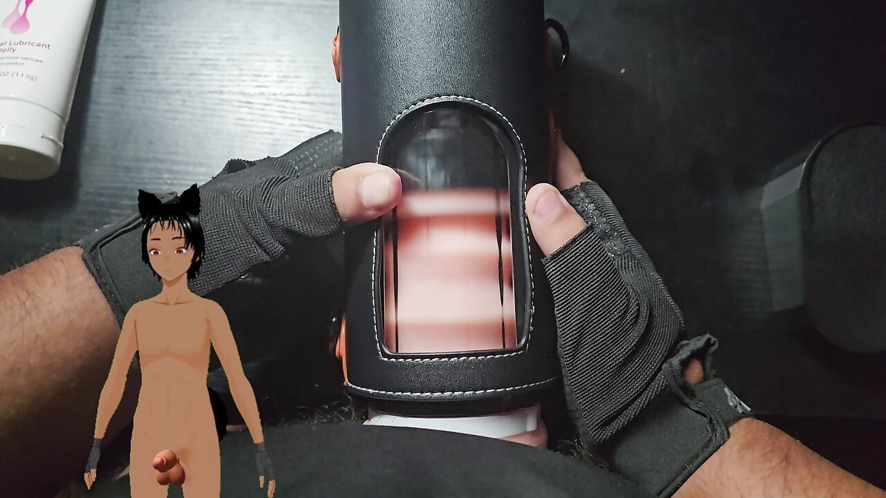 Using an automatic Male masturbator that is someone else is gonna use.
