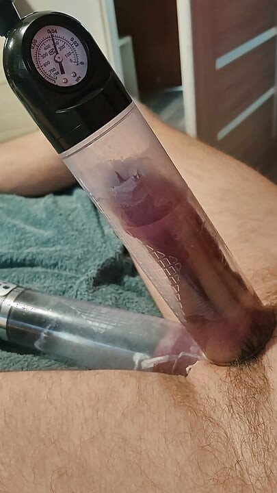 My penis is pumping