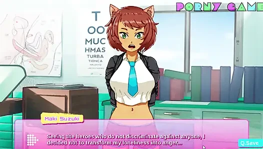 Heroes University H - Prologue - Masturbating Behind the College Part 5